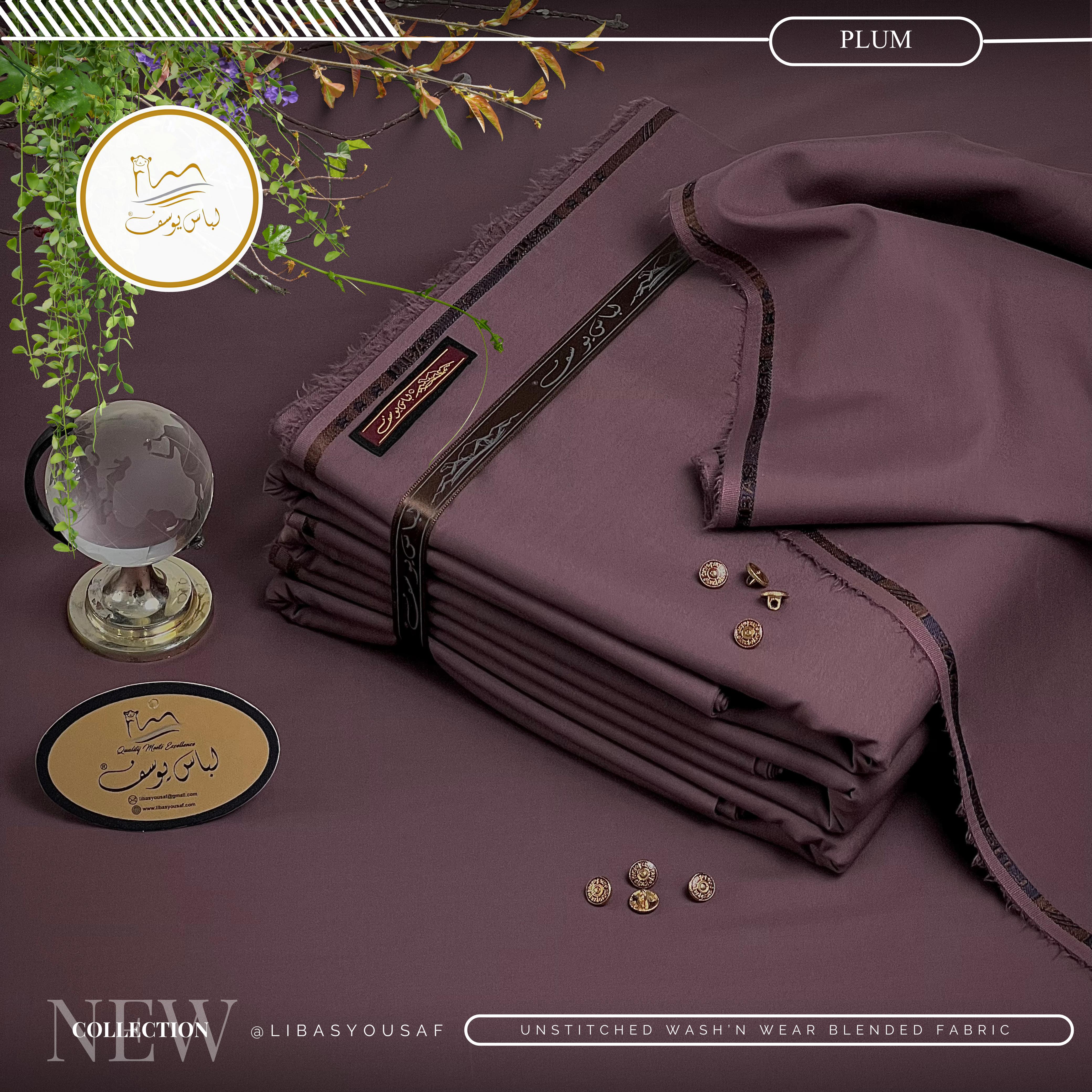 MOON SOON - Premium - Wash & Wear - Plum