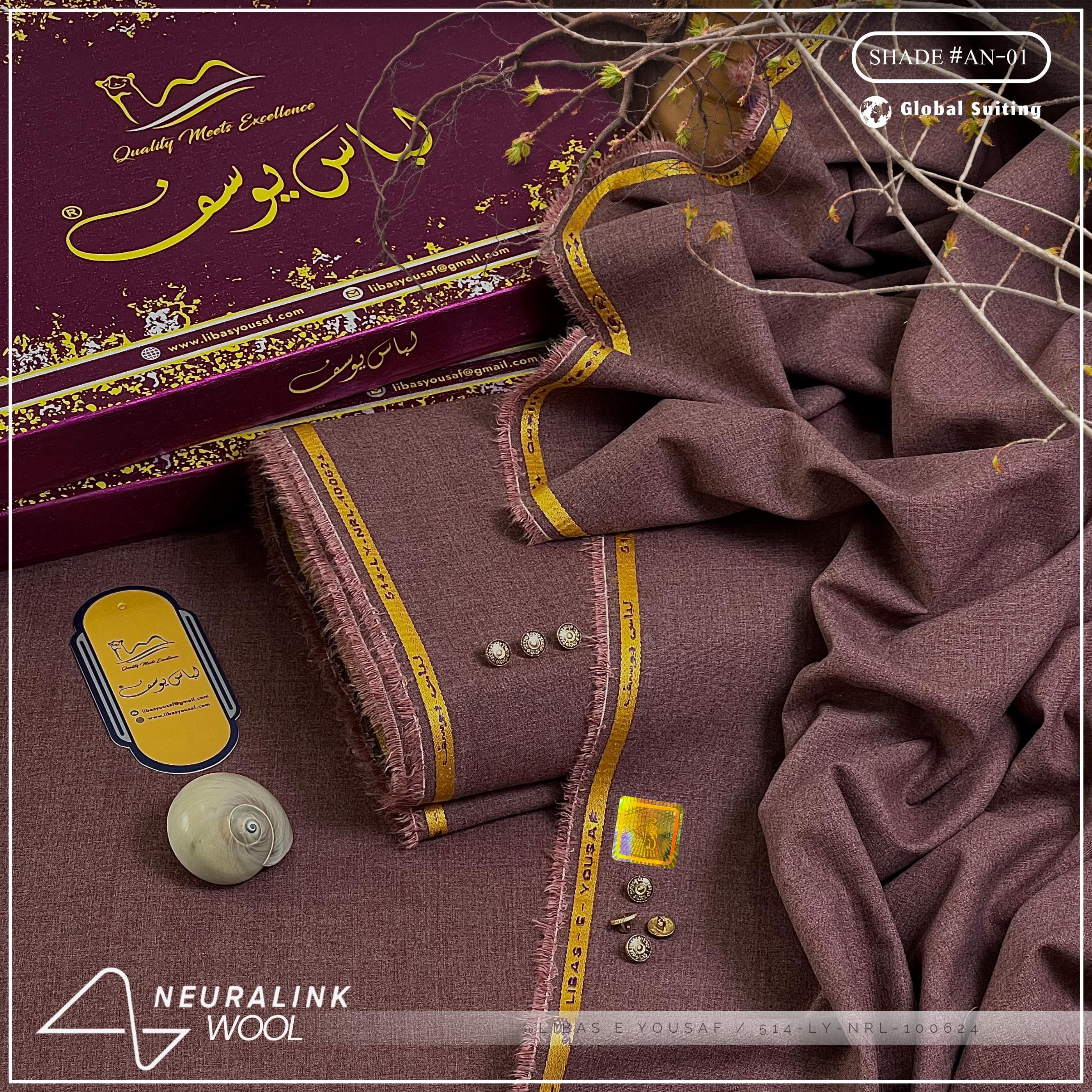 Neura-Link Wool | Crafted by Libas e Yousaf | Shade 01