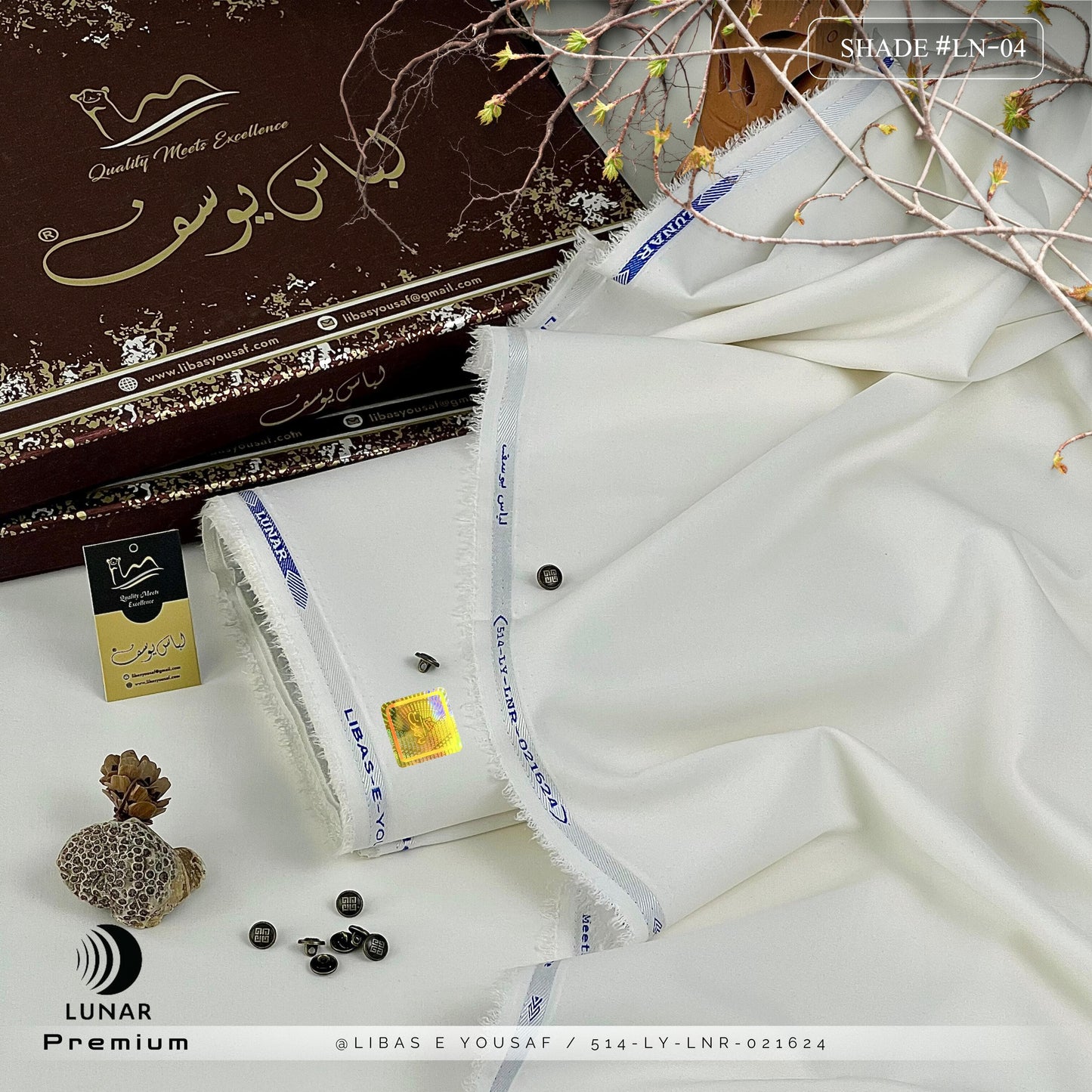 Lunar Premium | Crafted by Libas e Yousaf | Shade 04