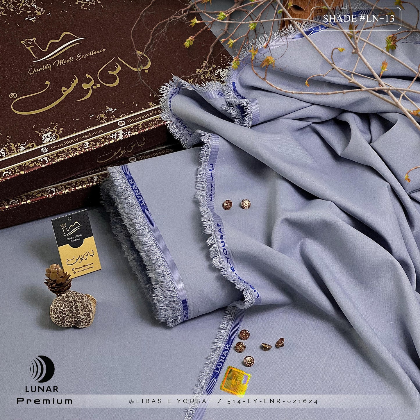 Lunar Premium | Crafted by Libas e Yousaf | Shade 13