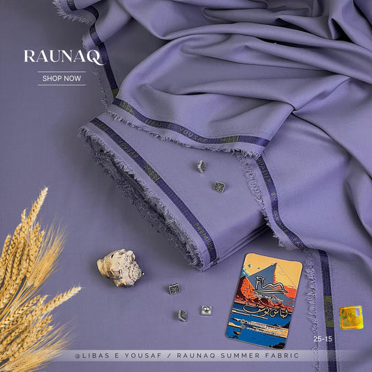 RAUNAQ Wash & Wear ( Unstitched ) ( Shade-15 ) ( Summer )