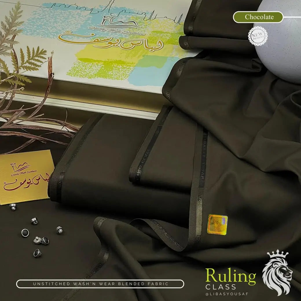 RULING CLASS - Premium - Wash & Wear - Chocolate