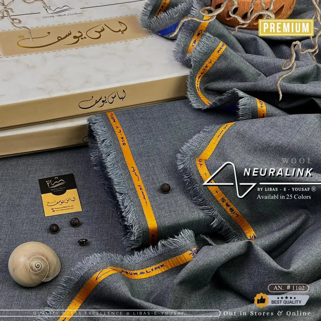 Neura-Link Wool | Crafted by Libas e Yousaf | Shade AN # 1102