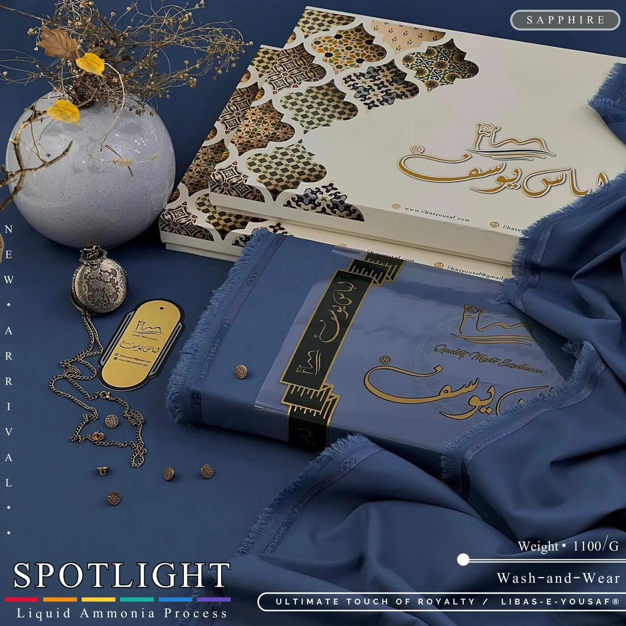 SPOTLIGHT | By Libas e Yousaf | Wash & Wear | Sapphire