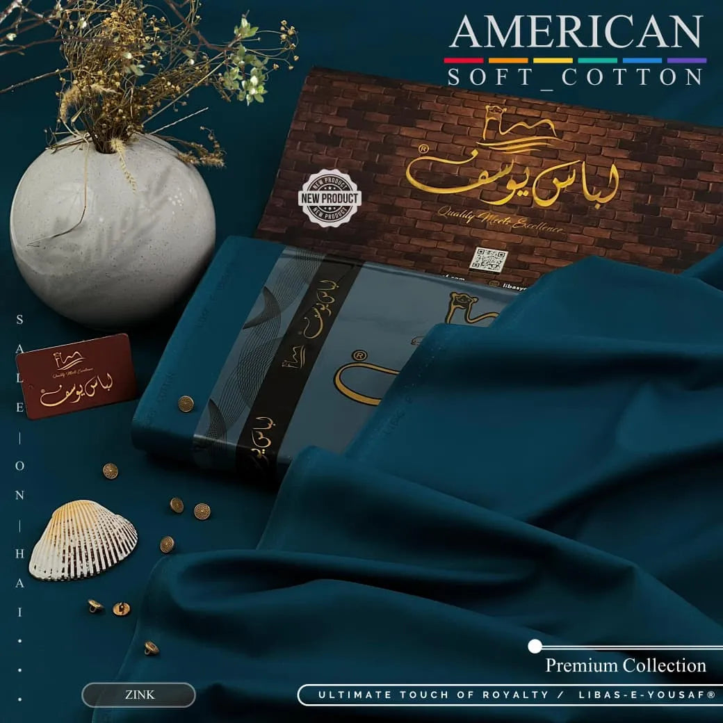 AMERICAN SOFT COTTON | UNSTITCHED | ZINK