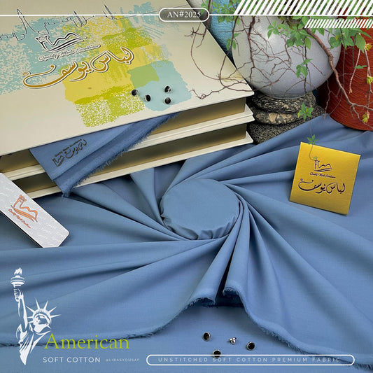 AMERICAN SOFT COTTON | UNSTITCHED | 2025 | A-2025