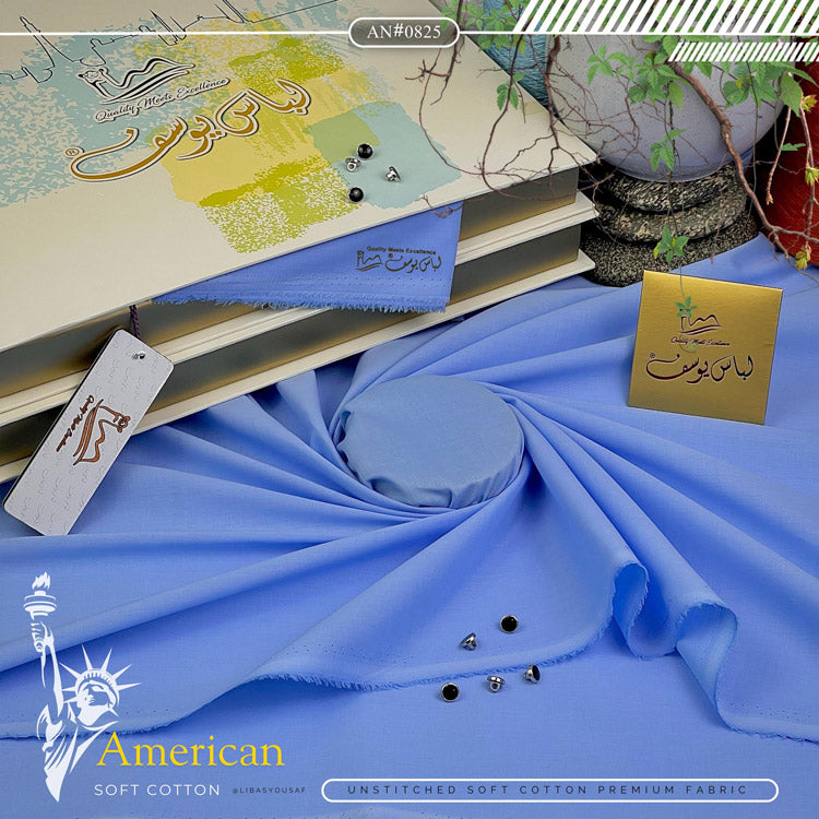 AMERICAN SOFT COTTON | UNSTITCHED | 2025 | A-0825