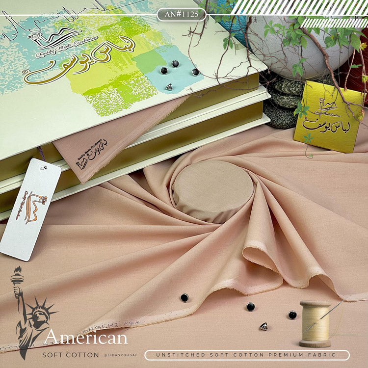 AMERICAN SOFT COTTON | UNSTITCHED | 2025 | A-1125