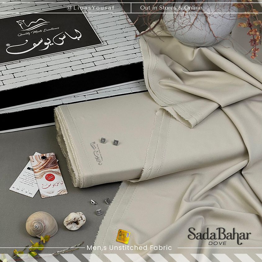 SADA BAHAR | Crafted by Libas e Yousaf | Wash & Wear | Four Season | Dove