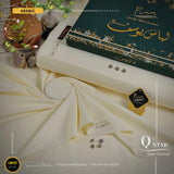 Q Star Wash & Wear Summer ( Unstitched ) ( ARABIC )