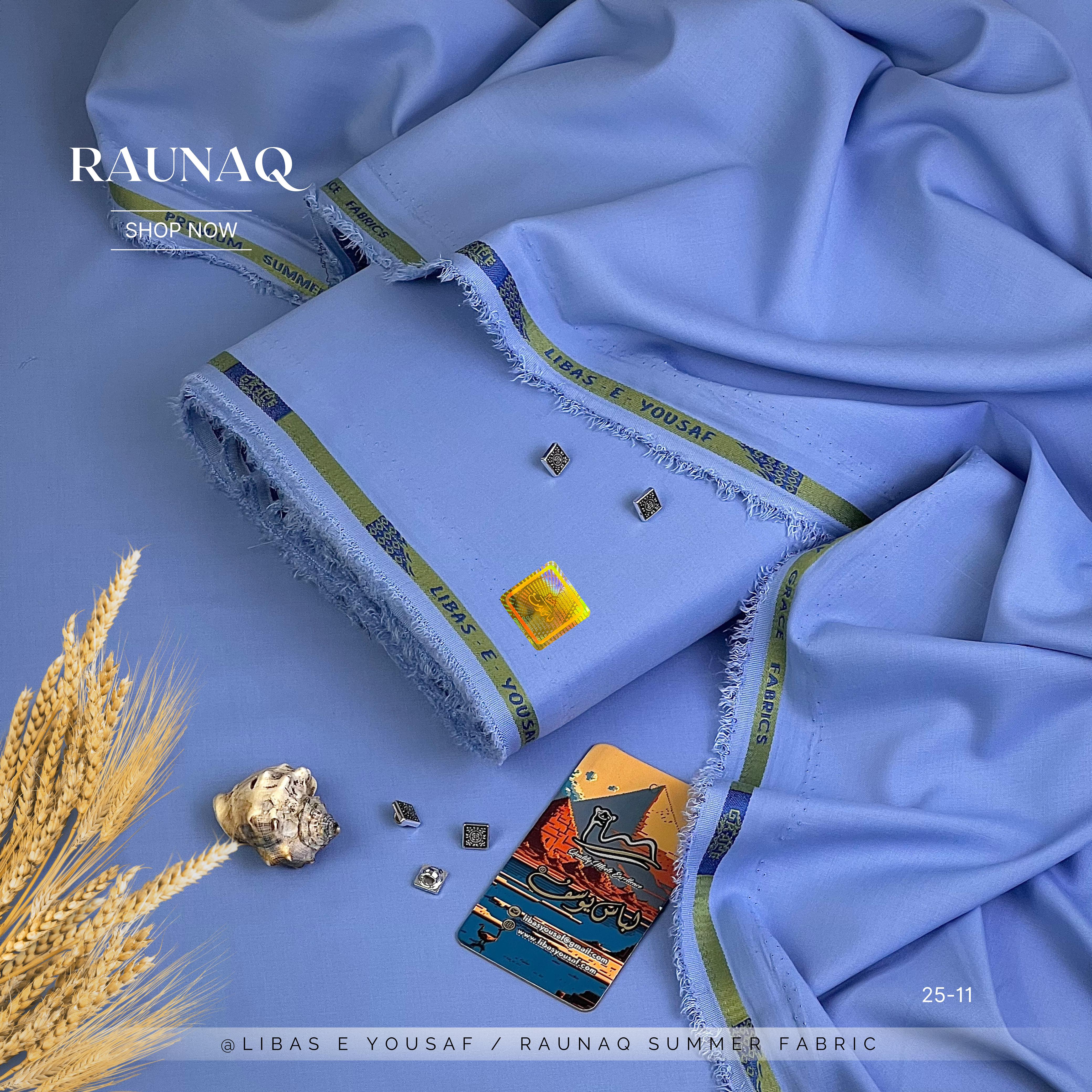 RAUNAQ Wash & Wear ( Unstitched ) ( Shade-11 ) ( Summer )