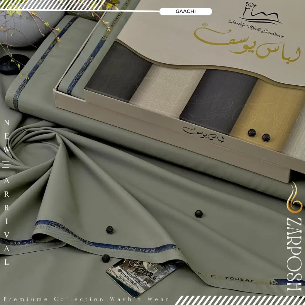 ZARPOSH | Crafted by Libas e Yousaf | Wash & Wear | Winter Season | Gaachi