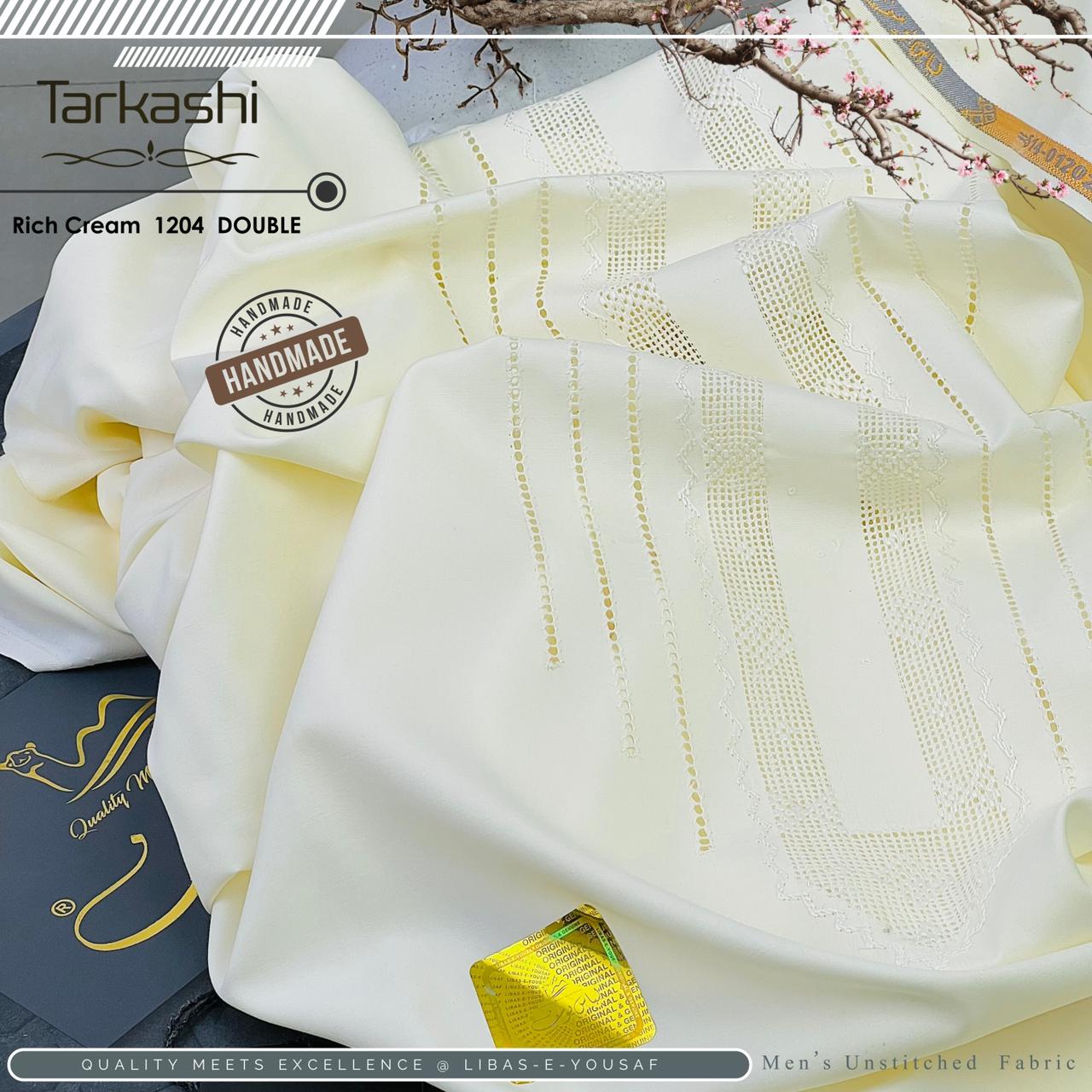 Butter Blend TarKashi | Crafted by Libas e Yousaf | Shade 1204 – Rich Cream 