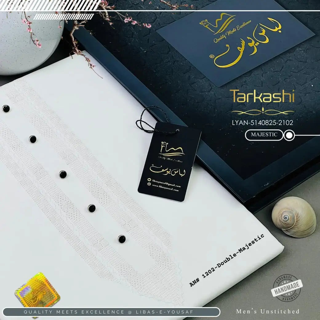 Butter Blend TarKashi | Crafted by Libas e Yousaf | Shade 1202 – Majestic