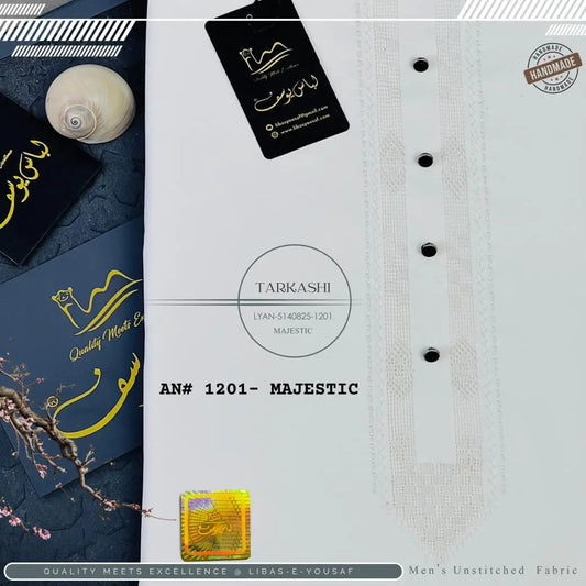 Butter Blend TarKashi | Crafted by Libas e Yousaf | Shade 1201 – Majestic