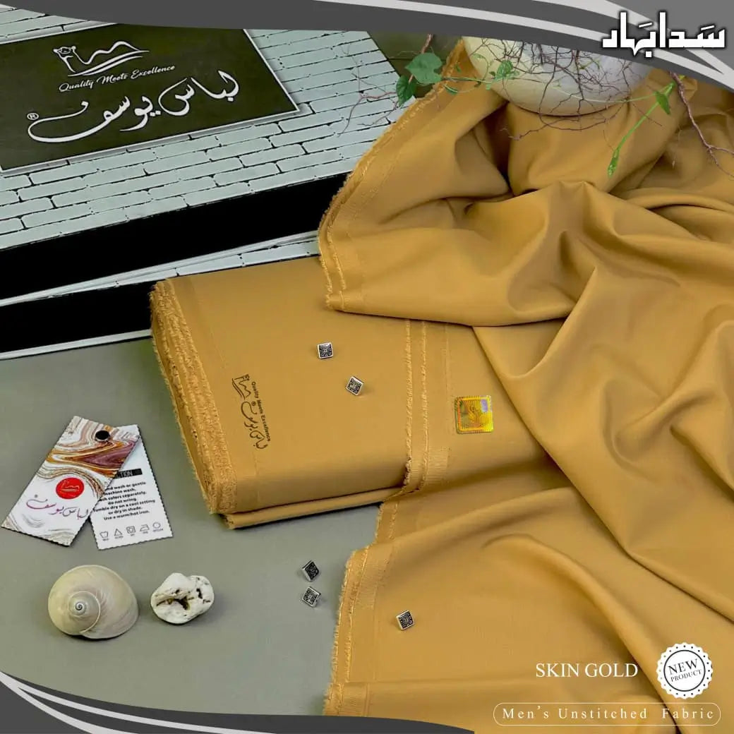 SADA BAHAR | Crafted by Libas e Yousaf | Wash & Wear | Four Season | Skin Gold
