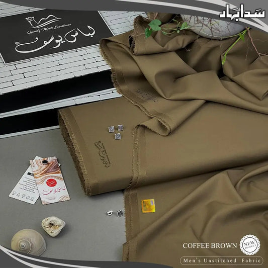 SADA BAHAR | Crafted by Libas e Yousaf | Wash & Wear | Four Season | Coffee Brown