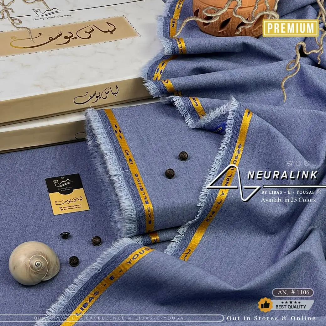 Neura-Link Wool | Crafted by Libas e Yousaf | Shade AN # 1106