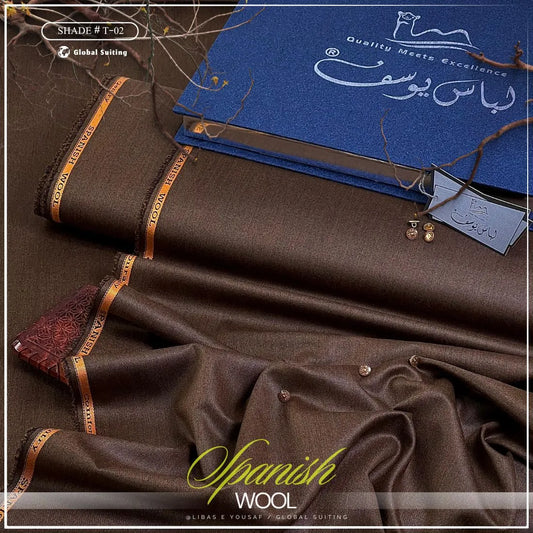 Luxurious Spanish wool | Crafted by Libas e Yousaf | Shade 02