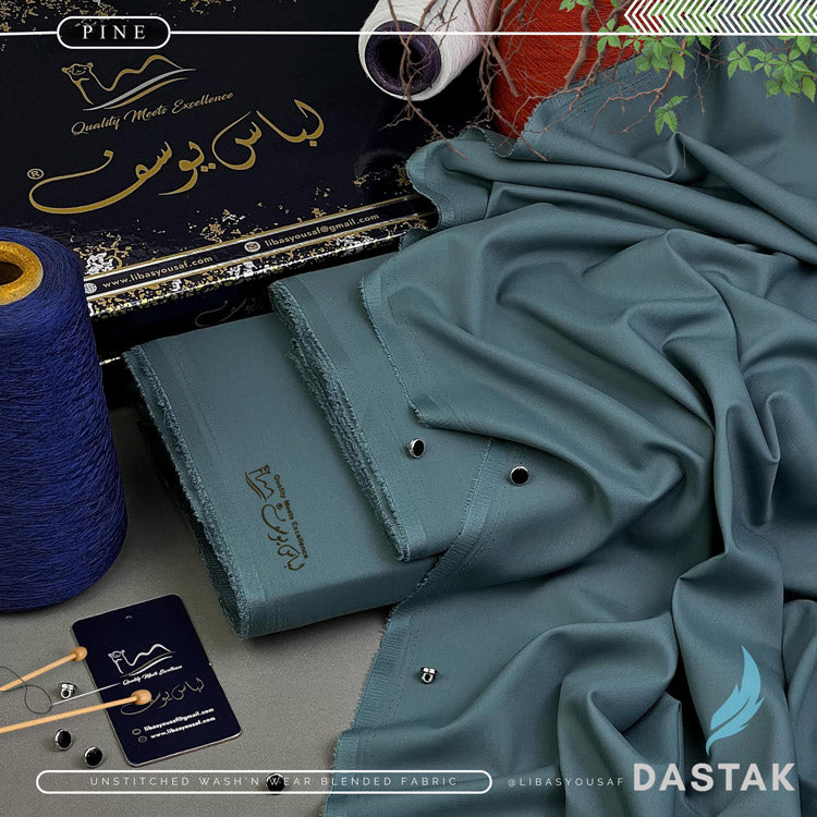 DASTAK - LUXURIOUS WASH'N WEAR - UNSTITCHED - PINE