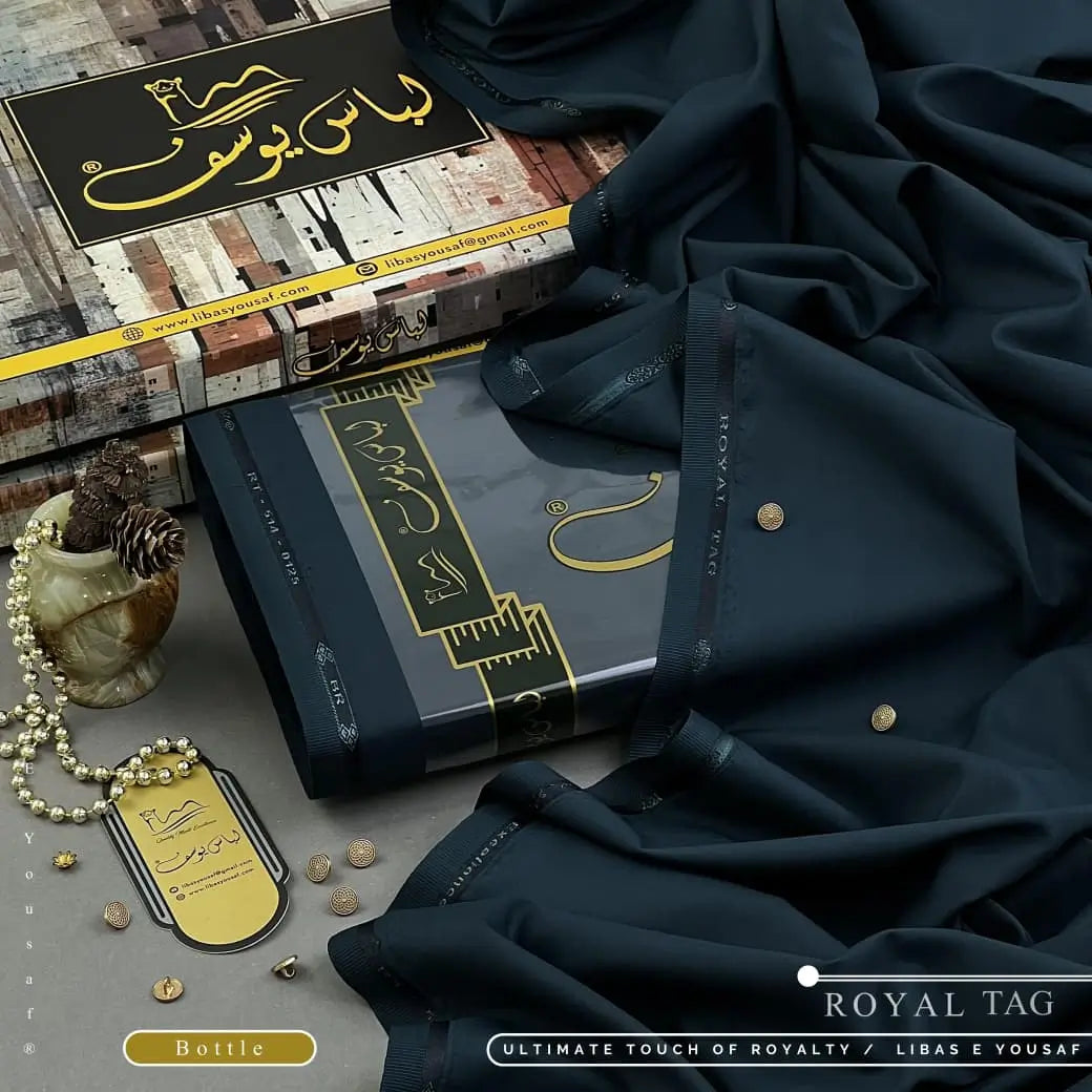 Royal Tag | Crafted by Libas e Yousaf | Wash & Wear | Summer | Bottle