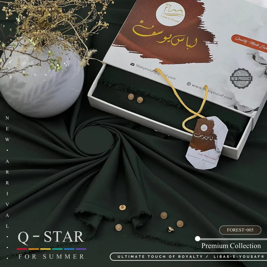 Q Star | By Libas e Yousaf | Wash & Wear | Forest - 005