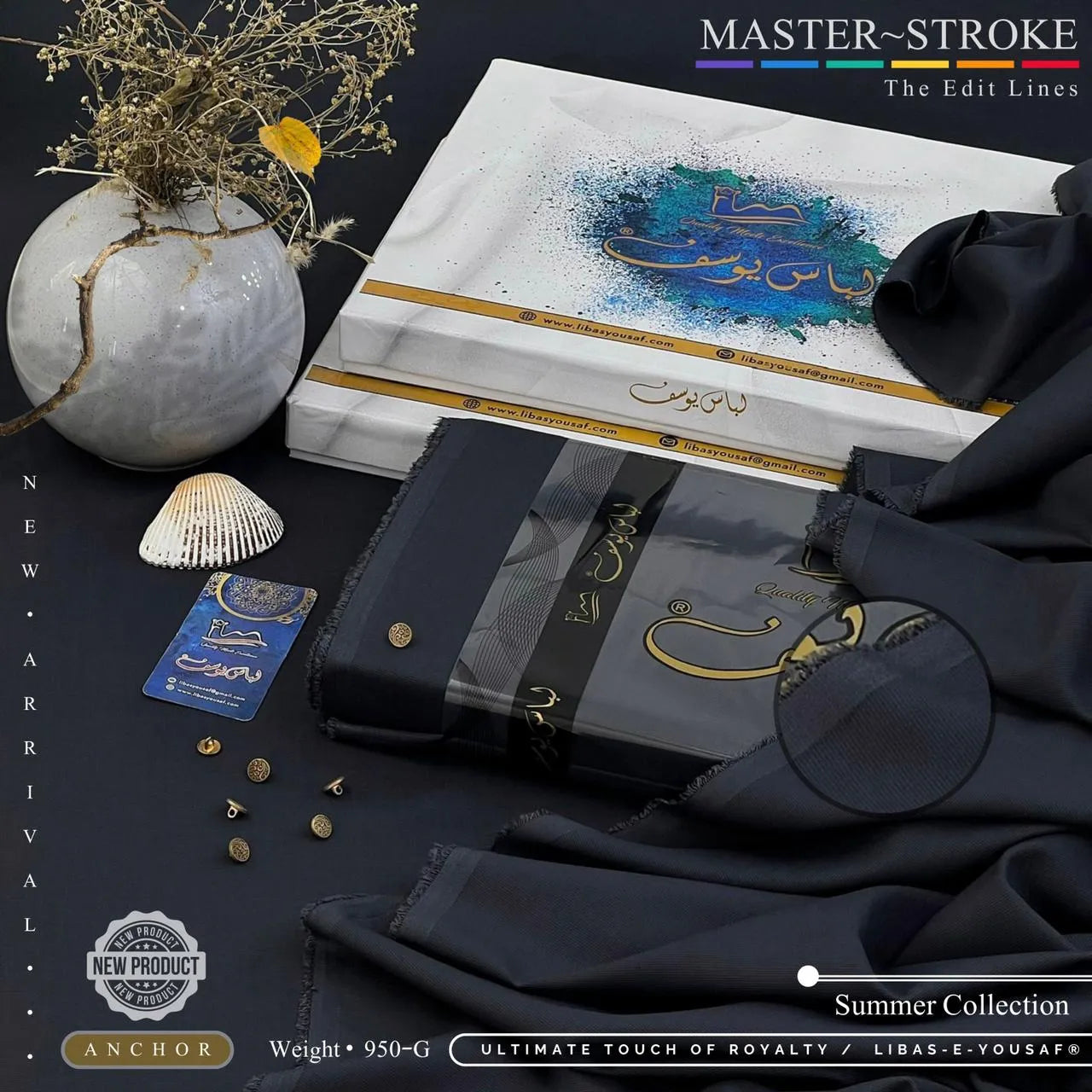 MASTER STROKE | By Libas e Yousaf | Wash & Wear | ANCHOR