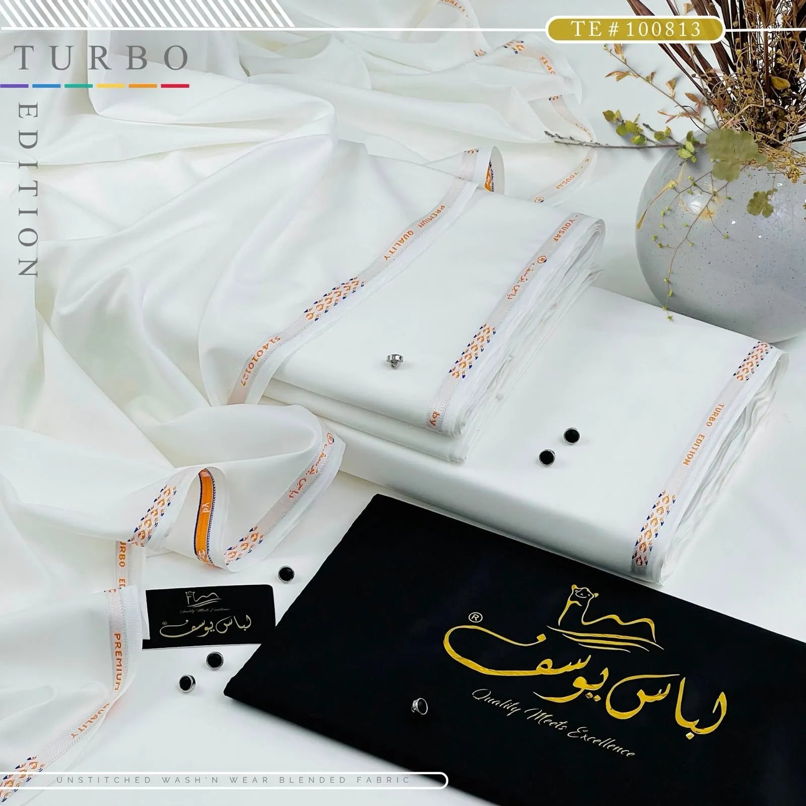 TURBO EDITION | Crafted by Libas e Yousaf | Wash & Wear | Summer | TE # 100813