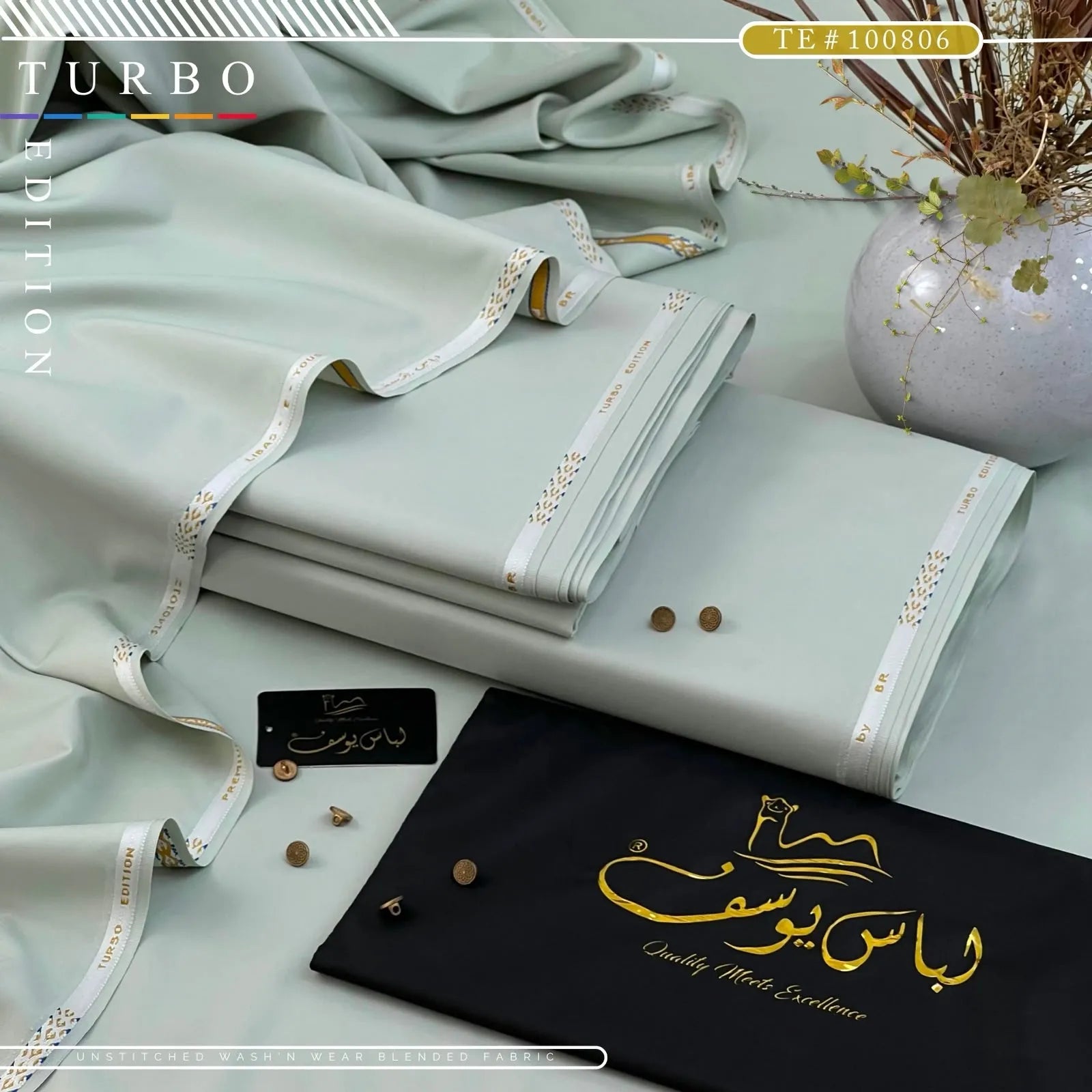 TURBO EDITION | Crafted by Libas e Yousaf | Wash & Wear | Summer | TE # 100806