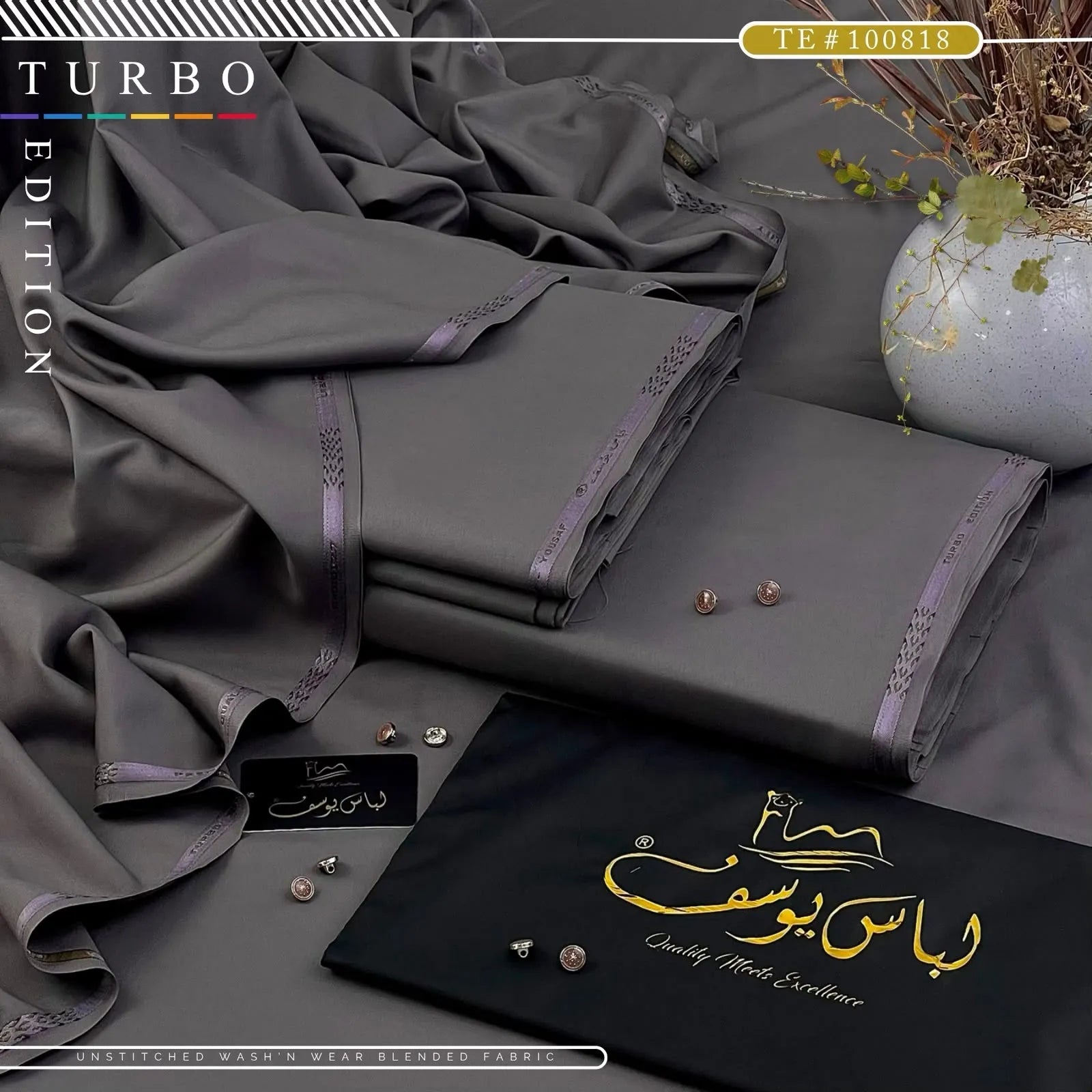 TURBO EDITION | Crafted by Libas e Yousaf | Wash & Wear | Summer | TE # 100818