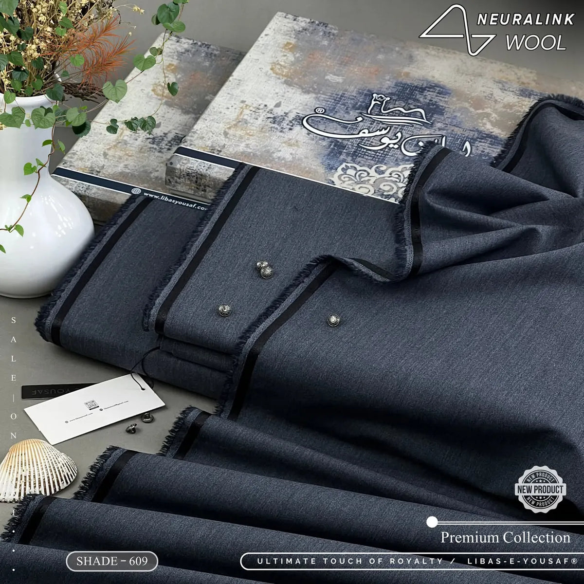 Neura-Link Wool | Crafted by Libas e Yousaf | Shade 609