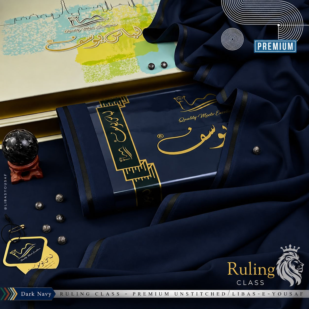 RULING CLASS SUMMER - Premium 2026 - Wash & Wear - Dark Navy