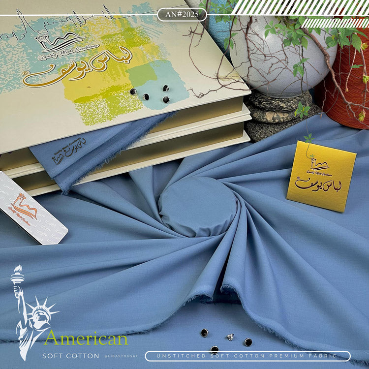 AMERICAN SOFT COTTON | UNSTITCHED | 2025 | A-2025