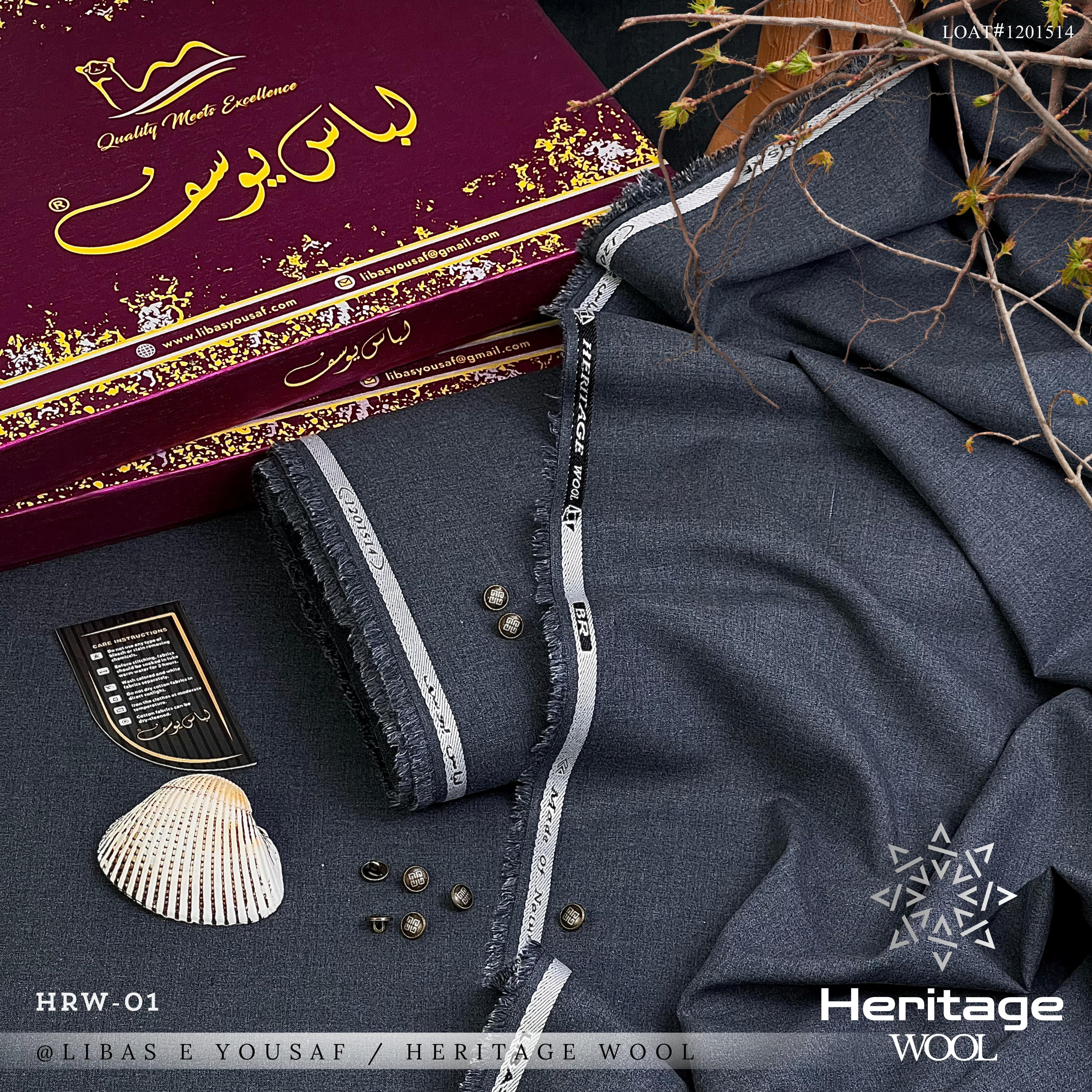 Premium Heritage wool | Crafted by Libas e Yousaf | Shade 01