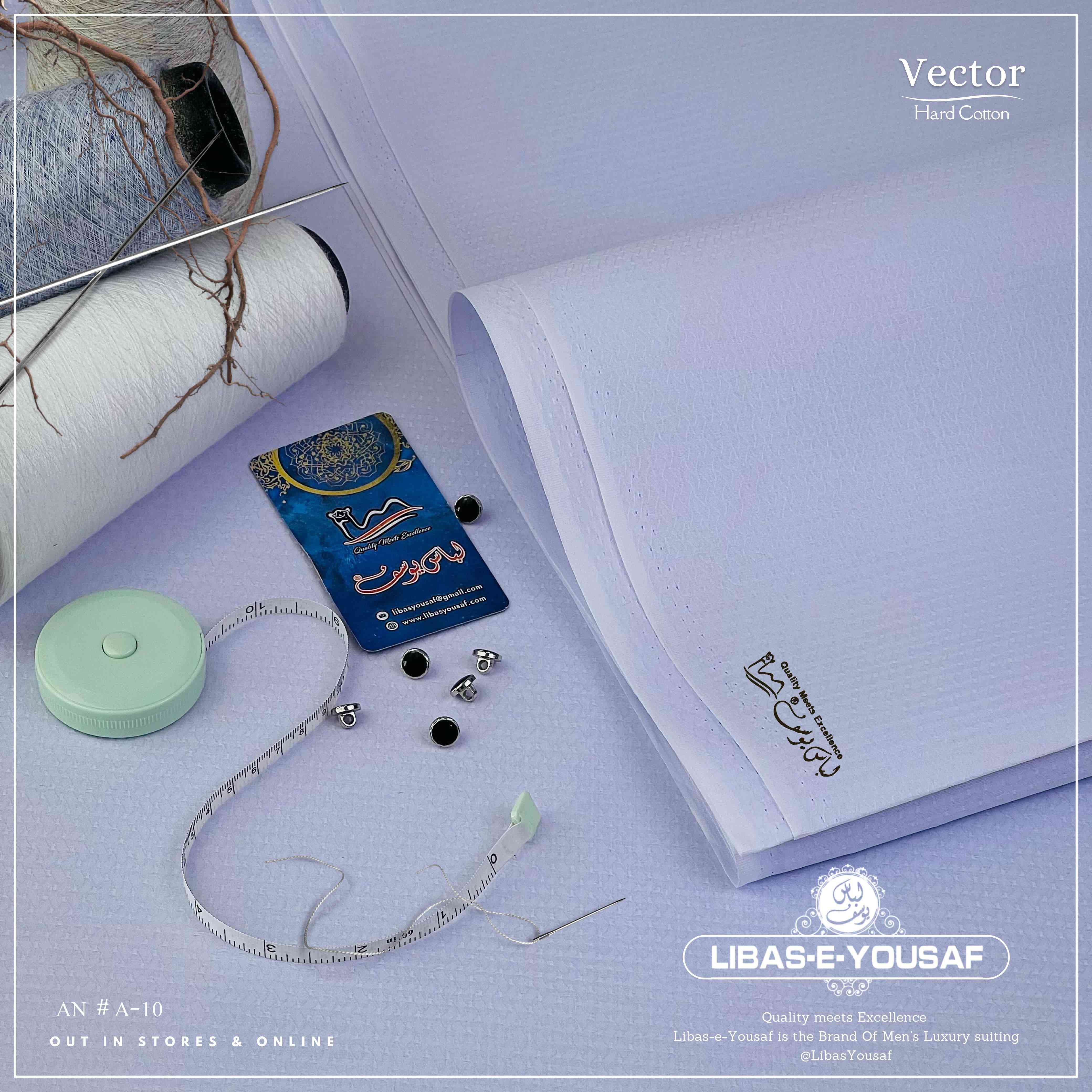 VECTOR HARD COTTON | SILVER FINISHED | A-10